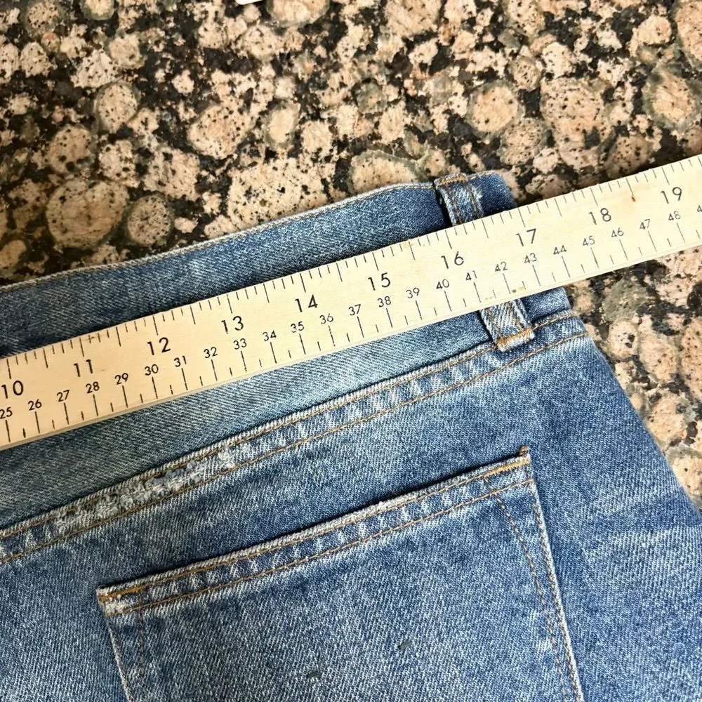 J. Crew Slim Broken In Boyfriend Distressed Women's Jeans Sz 29 100% Cotton